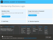 Tablet Screenshot of naeelections.org
